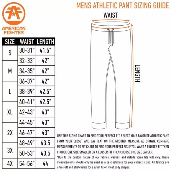 AMERICAN FIGHTER IRONSIDE Men's Jogger Pant Black - Picture 5 of 11